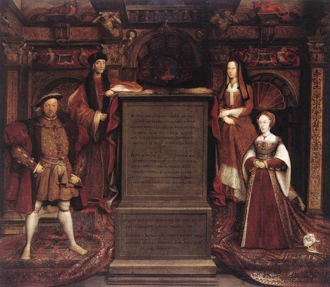Leemput, Remigius van Henry VII, Elizabeth of York, Henry VIII, and Jane Seymour China oil painting art
